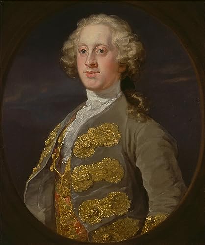 Art portrait William Cavendish Hogarth | Habillez vos grands murs vides