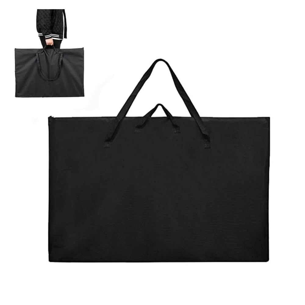 Oaygat A1 Light Weight Art Portfolio Bag Waterproof Nylon Artist Carrying Bag Soft Sided A1 Waterproof Art Bag for Artists and Students for Artwork Poster Sketching Drawing(37.4" x 26.6"x 2.17") — image 1