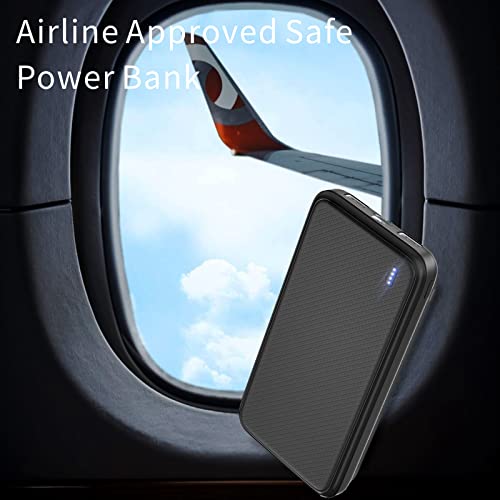 Portable Charger 10000Mah Power Bank: Universal Ultra-Slim 5V Dual Usb Power Bank Quick Charging, 4 Led Indicator Battery Pack Charger Compatible With Iphone 14/13 Pro Max/12/Samsung Galaxy/Pixel/Ipad #TOP4