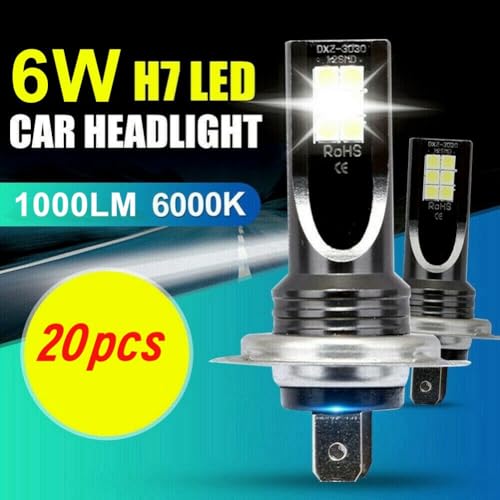 Faros Antiniebla H7 LED Sin Fallo Canbus para Eliminar Errores de Cuadro 5