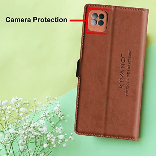 KIVANO-Professional-Series-Wallet-Case-for-Xiaomi-Redmi-Note-11-Luxurious-Design-Handcrafted-Unique-Premium-PU-Leather-Flip-Cover-Card-Slots-Kickstand-Magnetic-Closure-Black