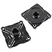 2pcs 23 Tooth Spline 4 Stud Wheel Rear Axle Hub Fit for 110ml 150ml Quad Bike ATV Go Kart, Heavy-Duty Alloy Replacement Hub for Enhanced Performance and Durability