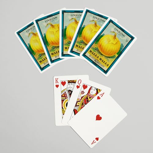 Lantern Press Baraja de Poker 52 Cartas Tamaño Poker miniatura 7
