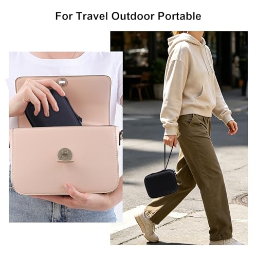 Funda para cámara pequeña universal negra miniatura 3