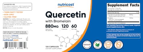 Nutricost Quercetin with Bromelain