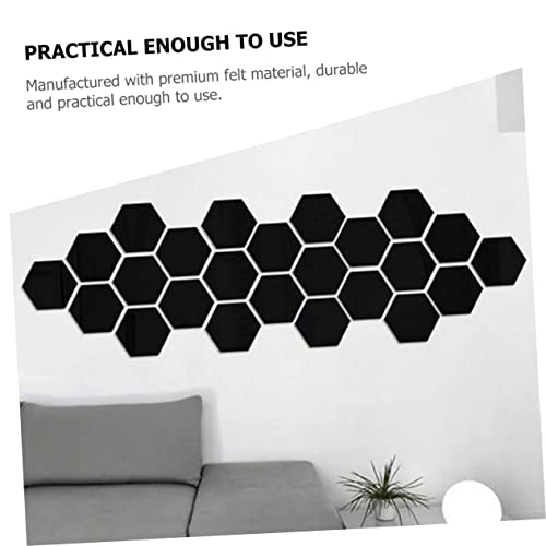 ibasenice 12pcs Paneles Acústicos Aislantes Hexagonales para Pared, Reducción de Ruido para Casa y Oficina miniatura 7