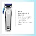 Blade & Stone™ Professional Barber Hair Clippers for Men PC801 Clipper | Diamond-S™ Blade | Micro-Gap Tech | Professional 7200 RPM Digital Motor, All-Metal, Cordless Clippers - The Aviator