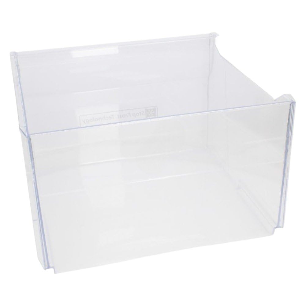 Cassetto congelatore (cassetto) trasparente per frigorifero Whirlpool e congelatore 481010654157 - Dimensioni (39,9 x 36,4 x 25,5 cm)