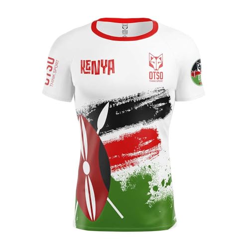 T-shirt Otso Kimbia Kenya maillot de course à pied respirant pour homme taille M