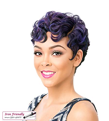It's A Wig! Synthetic Hair Wig Nuna (1 - Jet Black) #TOP1