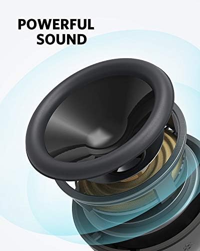Soundcore Anker Ace A1 Portable Bluetooth Speaker, Wireless Portable Speaker with Big Sound, Rich Bass, 6-Hour Playtime, and Detachable Cord for Home, Travel, and More