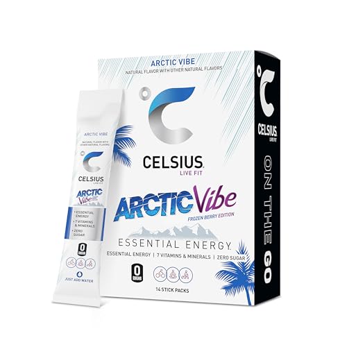 CELSIUS® On-the-Go Powder Sticks Arctic Vibe,...