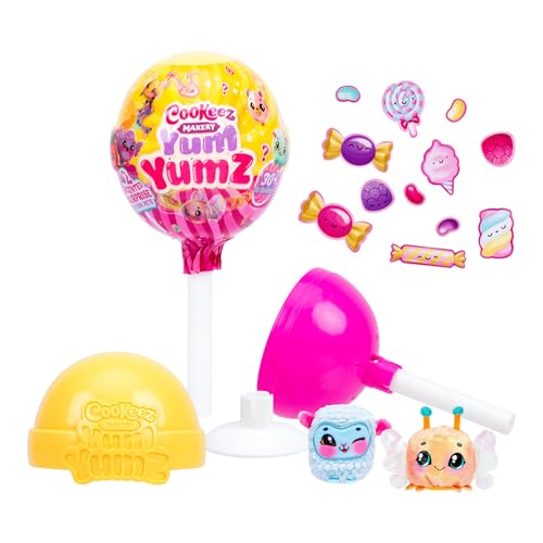 Cookeez Makery Yum Yumz Twin Pack Series 3 Full of Fun & Yum 2 Sweet Scented Plush Surprises Inside A Lollipop 30+ Plush Candy Pets to Collect with Common Rare Ultra Rare and Limited Edition