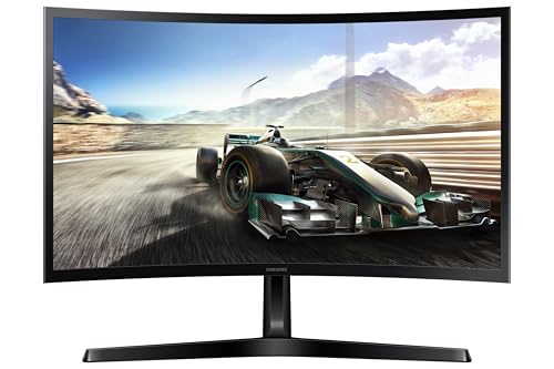 Image of Samsung 24 inch Curved Monitor|1800R Curved Screen|100Hz|4ms|SRGB 95%|Ports-HDMI,D-Sub,Headphone|Game Mode|EyeSaver Mode|16.7M Color Support|Flicker Free|Off Timer Plus|LS24D368GAWXXL|Black