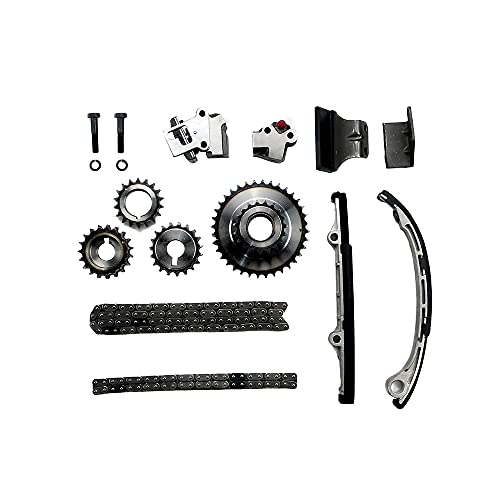 WINBEST Timing Chain Kit Compatible with Nissan - 1993-1997 Altima 2.4L 2389CC L4 DOHC 16V, Eng.Code