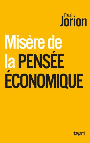 Télécharger Misère de la pensée économique (Documents) Francais PDF