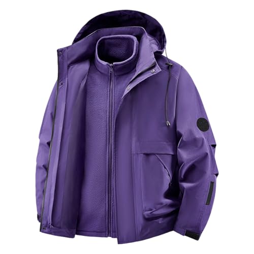 Generisch Chaquetas de esquí para mujer impermeables: chaqueta de snowboard con forro de nieve, parka de invierno cálida, chaqueta de softshell gruesa, traje de esquí, chaqueta de invierno cálida con