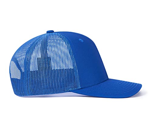 Image of Quanhaigou Trucker Hat - Mesh Snap Back - Unisex Adjustable Baseball Cap - Outdoor Hats for Men Women