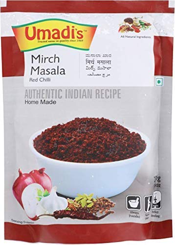 Bhavani Foods Bijapur Famous UmadiS Premium Mirch Masala (Masali Khara) (Pack Of 2) 200 Gms Each (B07R2C8SL6) Amazon Price History, Amazon Price Tracker