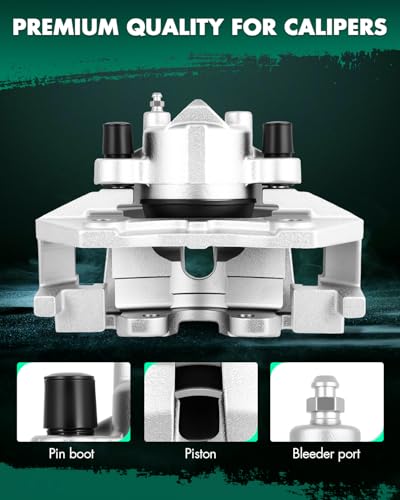 Image of SCITOO Front Driver Disc Brake Caliper 18B5276 For Ford For Escape 2009-2010,For Mazda For Tribute 2009-2010,For Mercury For Mariner 2009-2010,With Bracket 1PC