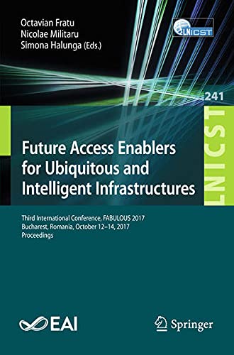 Buy Future Access Enablers for Ubiquitous and Intelligent Infrastructures — BookShops.in