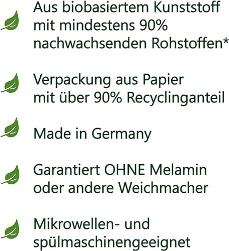 NIP Eat Green Geschirrset ab 4. Monat, 2 Breischale + 3 Eat Green öko bio Babylöffel, Made in Germany, Top Qualität Melamin frei, BPA frei, Spülmaschinenfest, geeignet für die Mikrowelle
