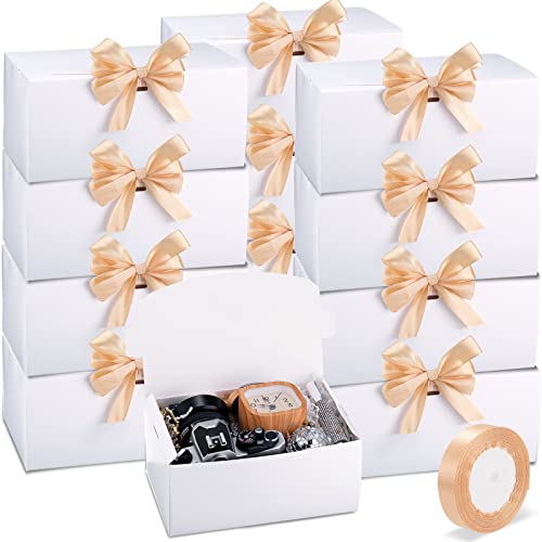 30 Stück große Geschenkboxen mit Deckel, 22,9 x 15,2 x 10,2 cm, Geschenkboxen, Verpackung, Kraftpapier, Geschenke für Mädchen, Frauen, Geschenke, Valentinstag, Hochzeit, Verpackung (weiß) Cover
