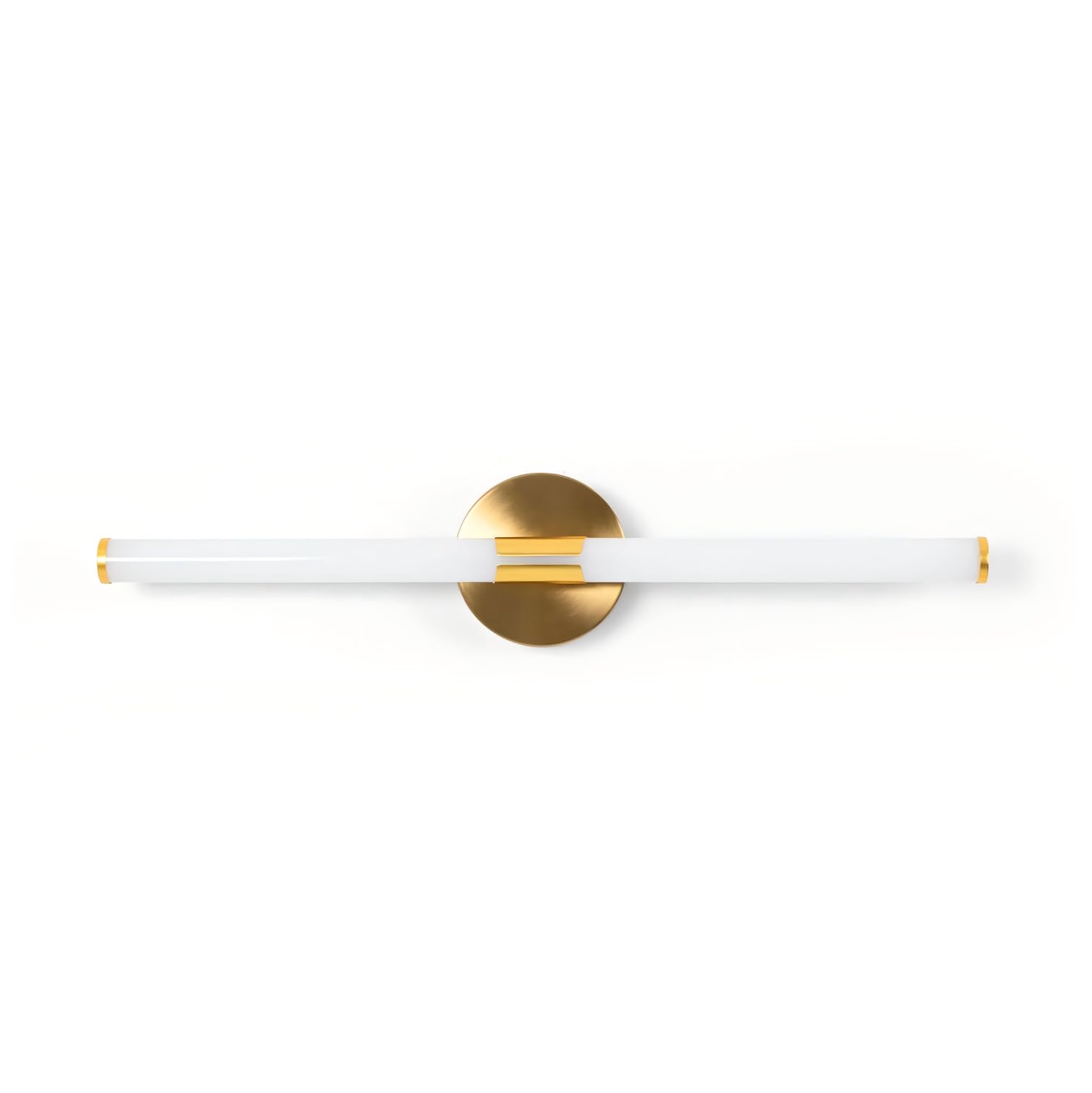 BARCELONA LED Applique LED Salle de Bain 8W 720lm IP44 60cm Or | 60cm, 8W 720lm, IP44 résistant à l’humidité, finition dorée, lumière neutre 4000K, aluminium, idéal miroir de salle de bain