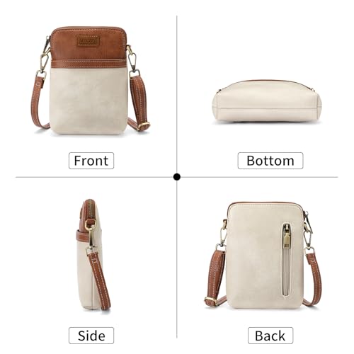 Image of SENDEFN Cell Phone Purses for Women Small Crossbody Bag Shoulder Handbag with Adjustable Strap