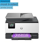 HP OfficeJet Pro 9125e All-in-One Printer, Color, Printer-for-Small Medium Business, Print, Copy, scan, fax,Touchscreen; Smart Advance Scan, 3 months of Instant Ink included - Image 3