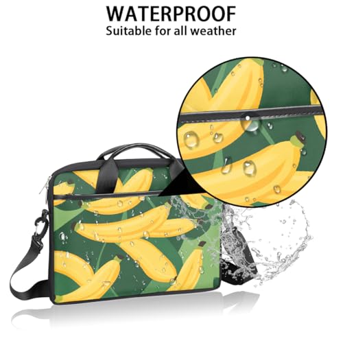 Funda para laptop 15 pulgadas con estampado hojas amarillas miniatura 4