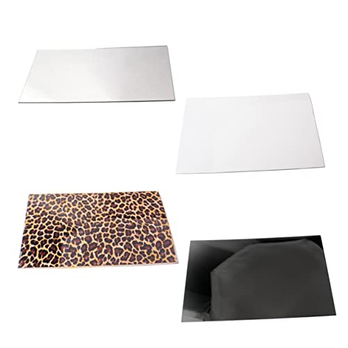 GALPADA Self Adhesive Acoustic Guitar Pickguard Sheet Ply Blank Material for DIY Guitar and Bass Mirror Surface Scratch Protection