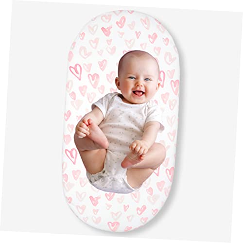 Housse pour berceau premium SUPVOX drap amovible respirant et hypoallergénique motif étoile