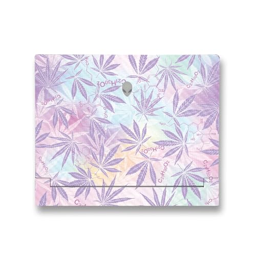 Image of MightySkins Carbon Fiber Skin Compatible with Alienware X14 R2 (2023) Full Wrap Kit - Pastel Mary | Protective, Durable Textured Carbon Fiber Finish | Easy to Apply & Change Styles | Made in The USA