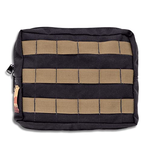 Ape Canyon Outfitters One Stick Saddle Pouch - Stylish and Convenient Gear Storage Solution for The Modern Hunter (Black) - Made in The USA