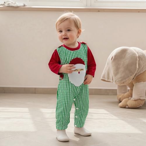 Image of Bay Boy Easter Outfit Newborn Striped Bodysuit Bunny Carrot Overalls Pants Set Infnat Cute Spring Summer Clothes
