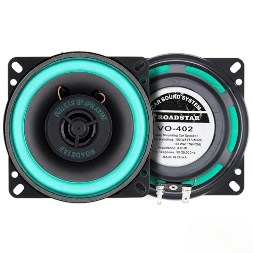 Amazon.co.jp: ePathChina 4インチ 100W ユニバーサル 車 HiFi 同軸