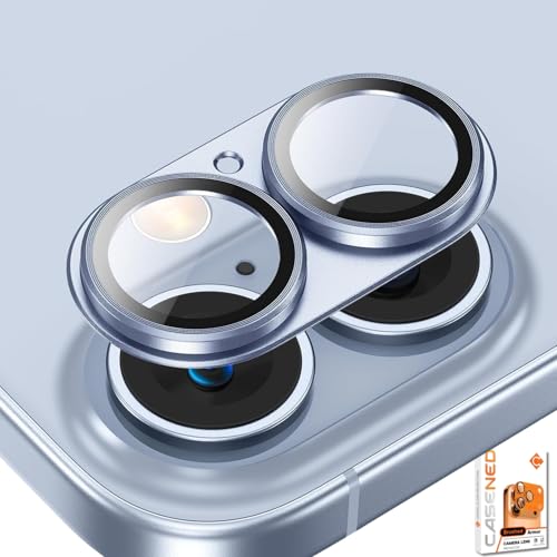Image of Camera Lens Protector Tempered Glass for iPhone 17 - Alloy Metal Cover with Tempered Glass - Scratch Resistant, Easy Installation