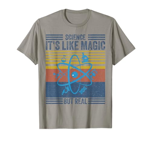 Science It's Like Magic But Real Science Teacher Geek Nerd T-Shirt