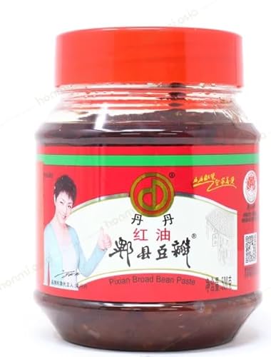 丹丹?油ピー県豆板醤(四川?油風唐辛子大豆みそ) 調味料 中華料理 豆板醤 辛味調味料 チリペースト 四川風 (500g*1缶)