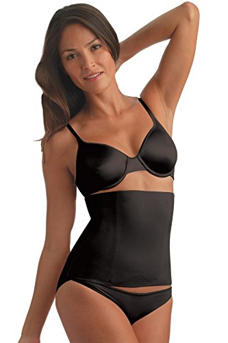 Miraclesuit Shapewear Women's Extra Firm Real Smooth Step-in Waist Cincher, Black, 2XL