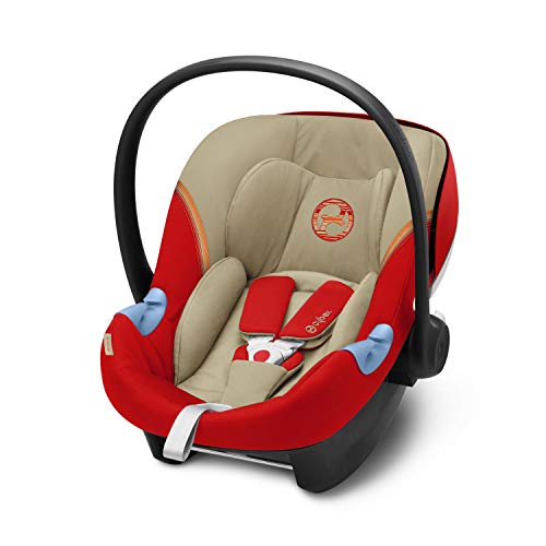 CYBEX Gold Babyschale Aton M i-Size, Inkl. Neugeboreneneinlage, Für Kinder...