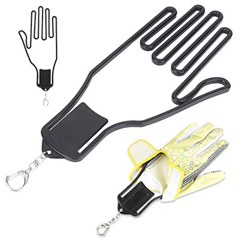 2Pcs Gloves Stretcher, Plastic Keeper Support Rack Holder Dryer Hanger Frame Rack Stretcher Hanger, for Sports Gloves