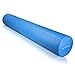 Navaris Rullo per Pilates in Schiuma Eva - Roller per automassaggio Rilascio miofasciale Fitness Massaggi Schiena Gambe - Foam Roll Lungo 90cm Blu
