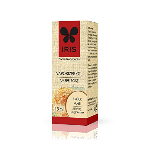 Image of IRIS Home Fragrance -Amber Rose 15ml Fragrance Vaporizer Oil for Diffuser, refill for oil burners /vapourizer
