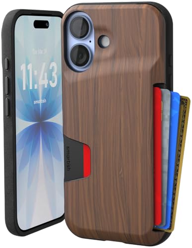 Étui portefeuille iPhone 17 porte-carte de crédit et protection fine Smartish