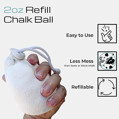 Image of Z Athletic Gym Chalk Ball for Rock Climbing, Gymnastics, and Weightlifting