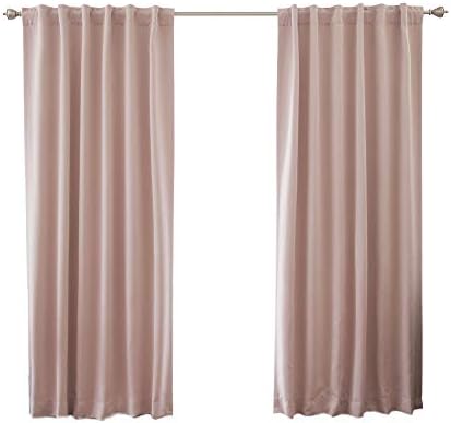 Best Home Fashion Premium Blackout Curtain Panels - Solid Thermal...