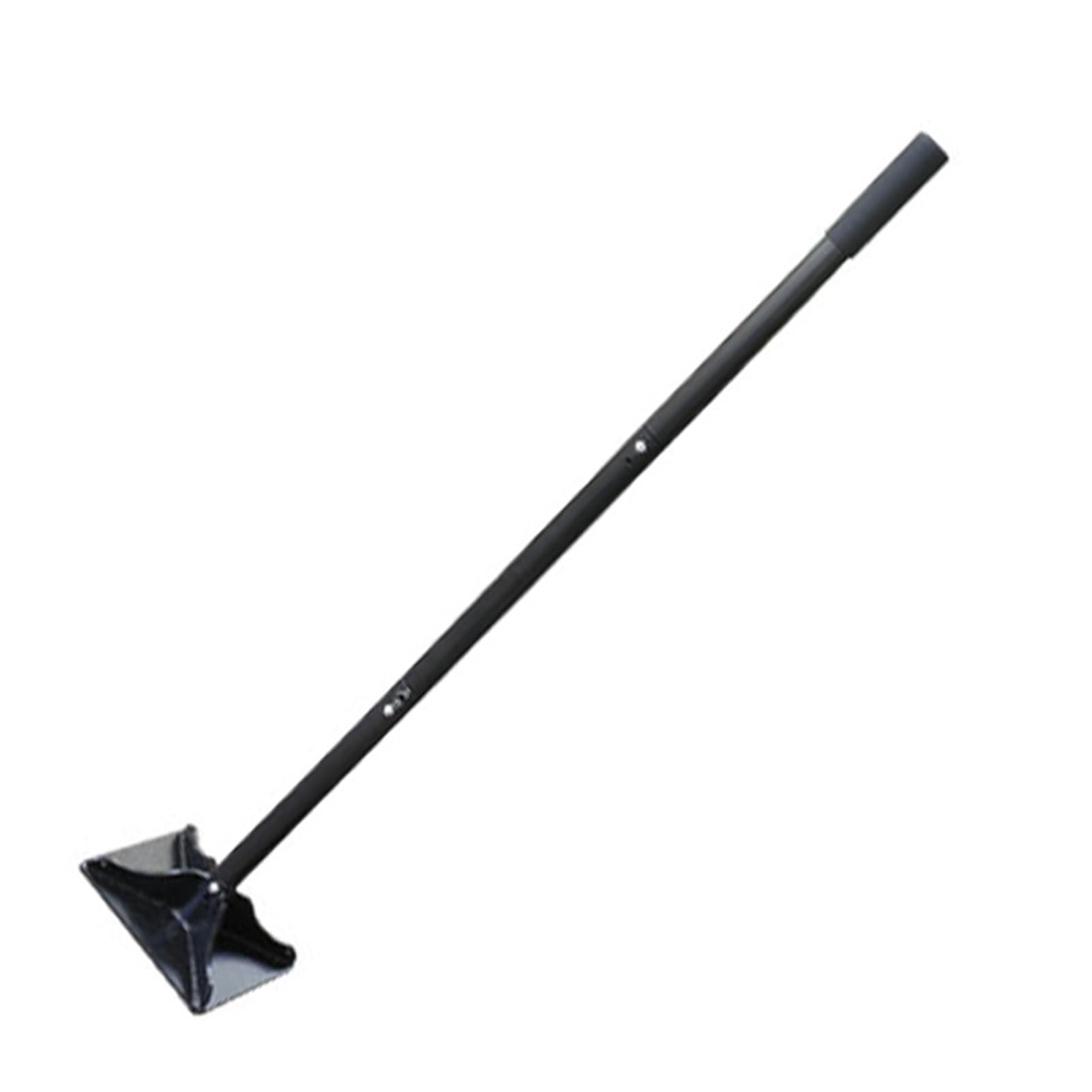Apisonador de tierra ergonómico, duradero y material, operación con un botón, apisonador manual de tierra, grava y herramientas para patios.