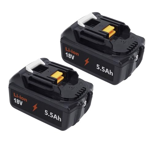 Compatibles 18 V 5,5 Ah : fini les pannes pendant vos travaux de maison